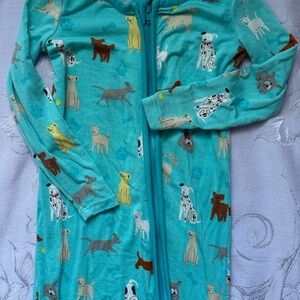RuggedButts Kids Dog Print Pajamas - Blue 18-24 months